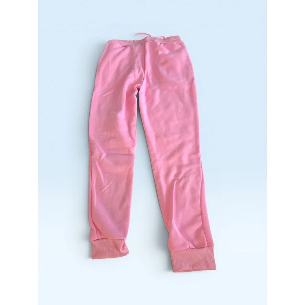 Pink 2 Piece Hoodie and Jogger Sweatpant Lounge Set Womens‎ Size Medium